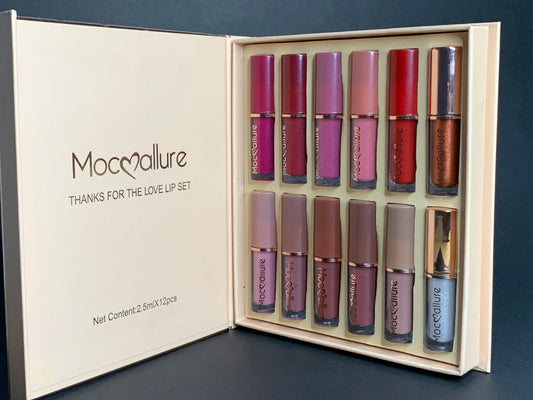 Trendy & catchy! Handiyan viral lipstick set with 12 different shades✨