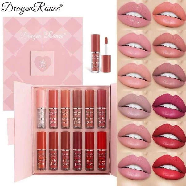 New Mate lip Gloss set pack of 12 different shades 👄✨
