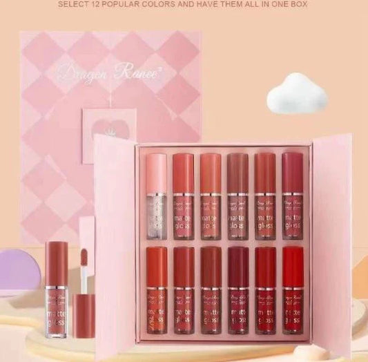 New Mate lip Gloss set pack of 12 different shades 👄✨